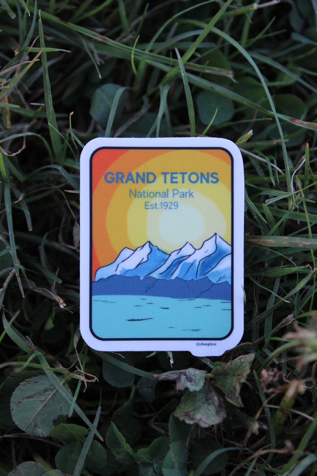 Grand Tetons Sticker