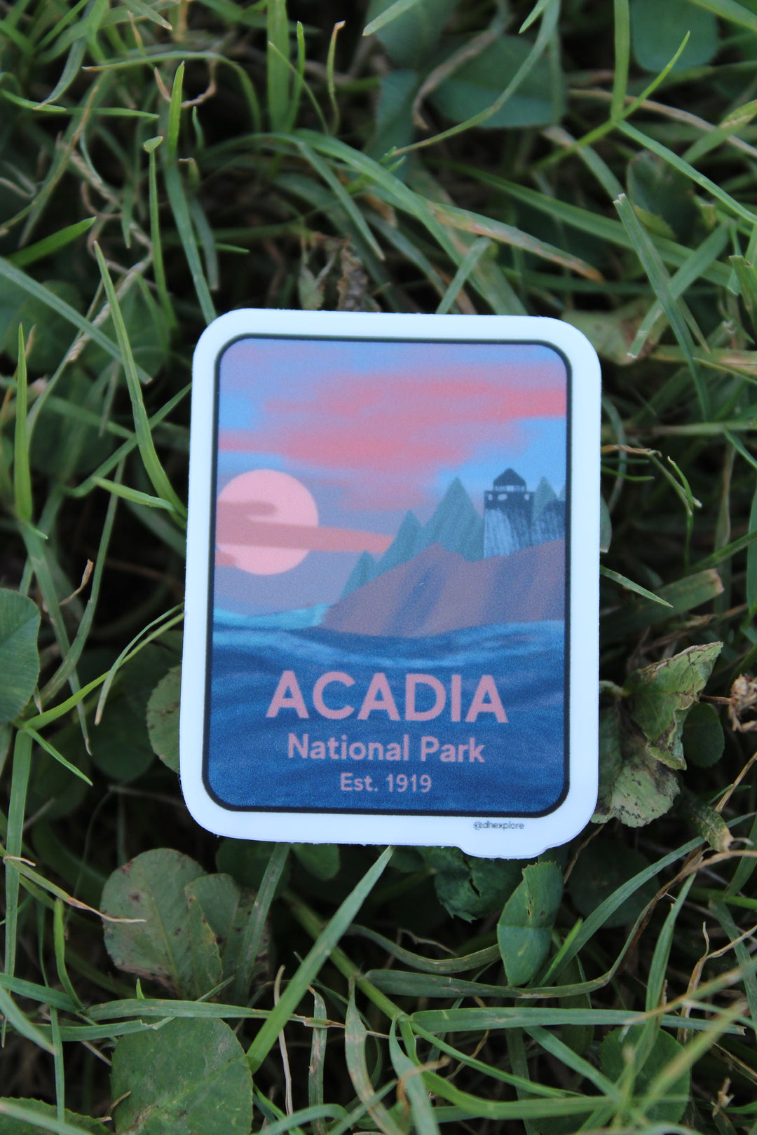 Acadia Sticker